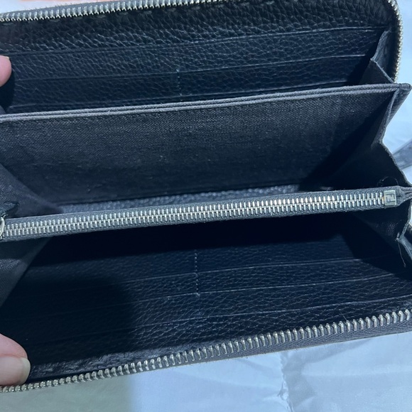 Fendi Selleria Grey Zip Around Wallet - Picture 4 of 7